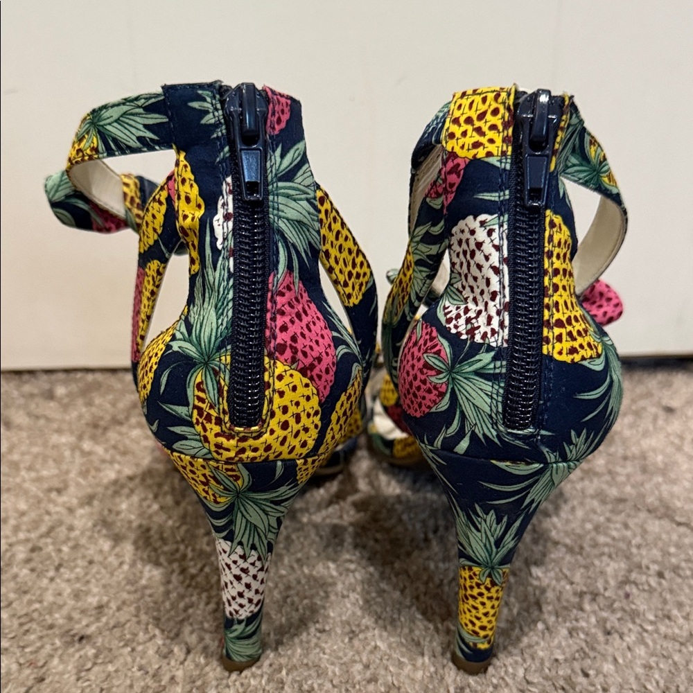 Anne Klein Women's Colorful Patterned Sandals - Picture 4 of 5
